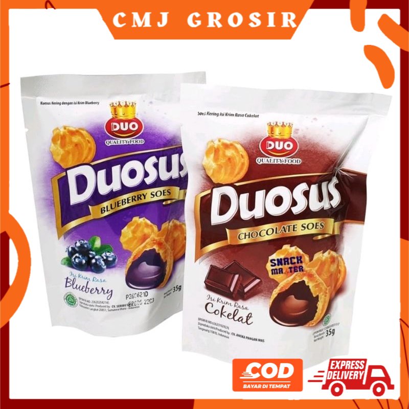 

DUOSUS | SOES KERING ISI COKLAT/BLUBERY