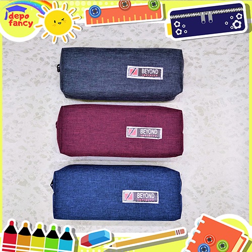 

Kotak Pensil 1 Resleting Beyond H759 / Pencil Case / Tepak Pensil / Kotak Pensil / Boks Pensil / Box Pen