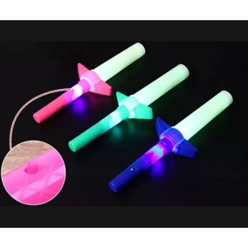 Mainan pedang pedangan lampu led