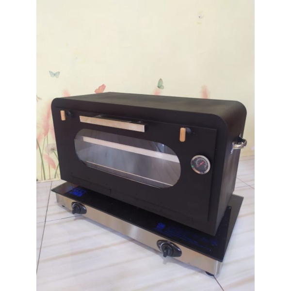 oven tangkring terbaru/oven kompor 2 tungku/oven gas kompor