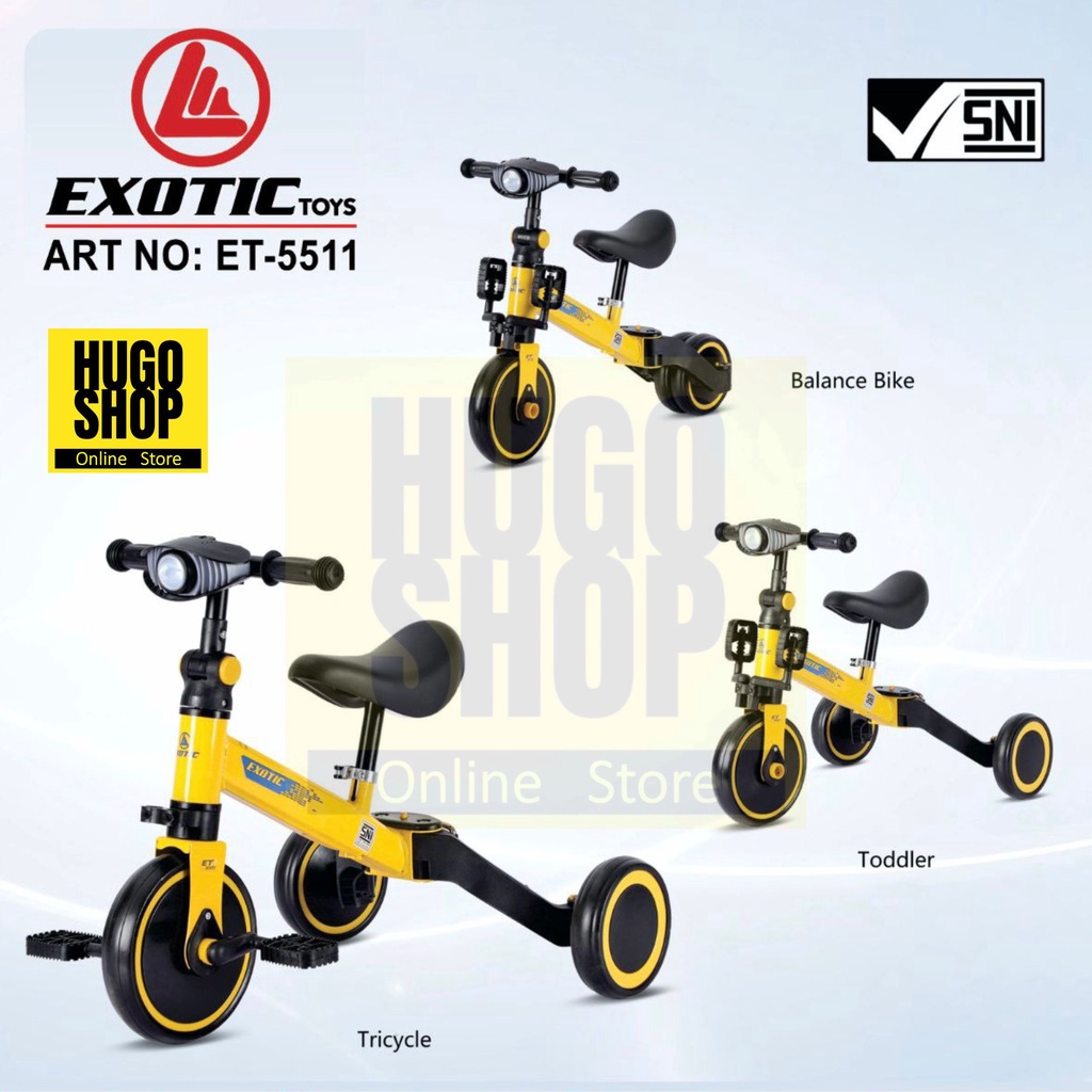 Sepeda Anak Exotic ET 5511 Kuning