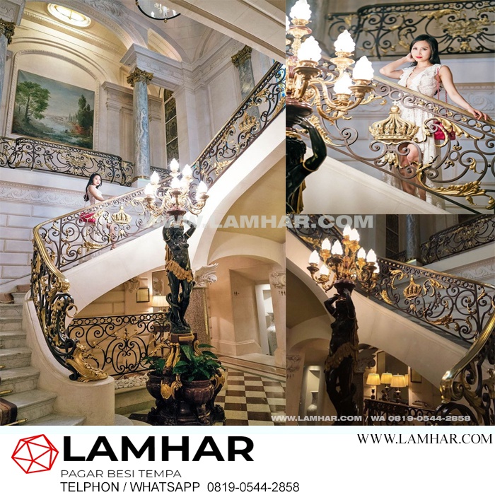 Tukang Railing Tangga | Besi Tempa Di rumah Minimalis