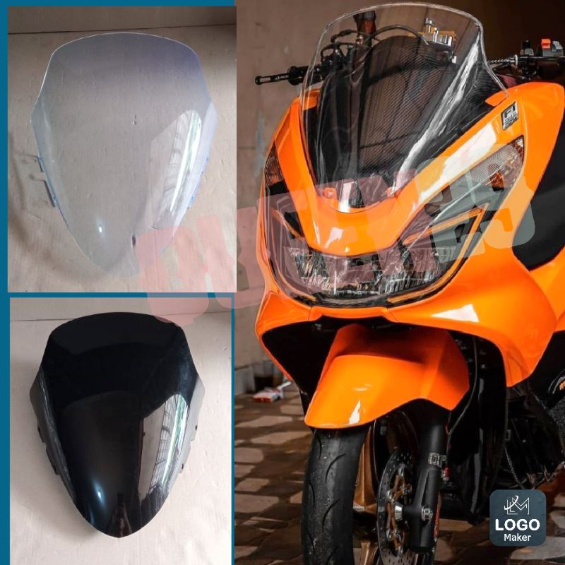 WINSHIELD PCX CBU THAILAND TANPA LOBANG,VISOR PCX CBU THAILAND