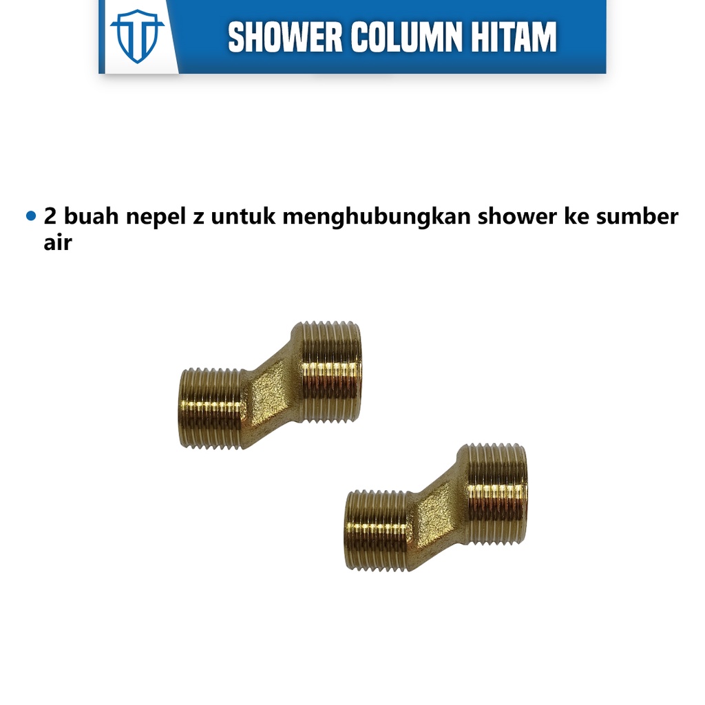 Shower Column Set Shower Mandi Kran Panas Dingin Shower Mandi Setshower Column Set Shower Mandi Stainless Promo