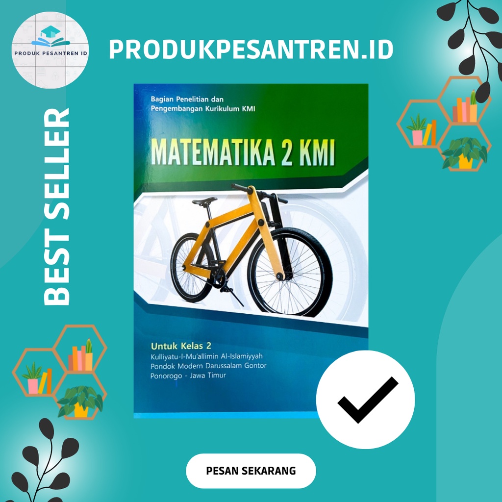Buku Pelajaran Matematika 2 Kelas 2 KMI Gontor