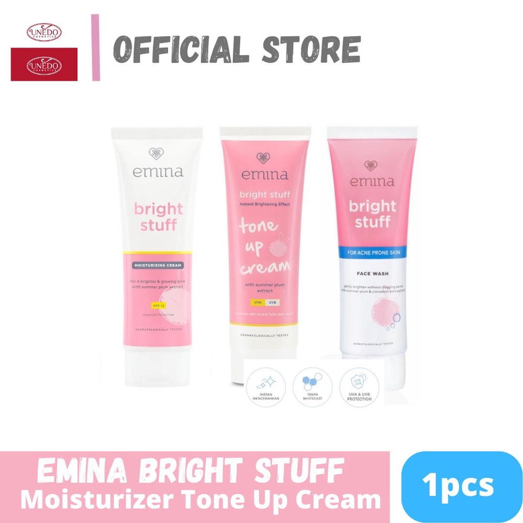 Emina Bright Stuff Moisturizing TonePro Moisturizer Cream 20ml