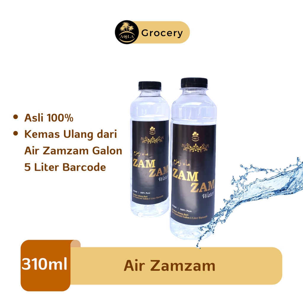 

Air Zamzam | Air Zamzam Asli | Zamzam Original | Zamzam ukuran 310ml