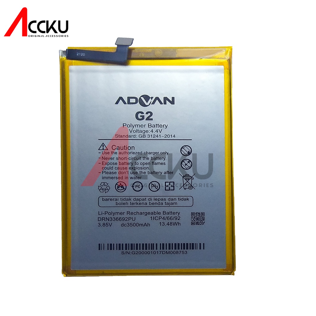 [ ADVAN G2 ] Baterai Battery Advan G2 Batre Baterei Battery Baterai Advan G2