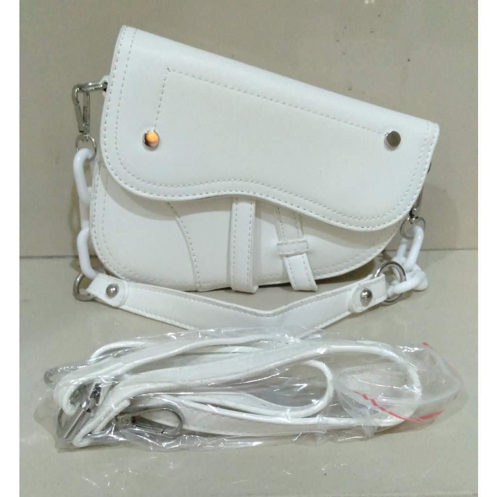 JK 773 U4478 1KG MUAT 2PCS TAS SELEMPANG FASHION SADDLE BAG IMPORT