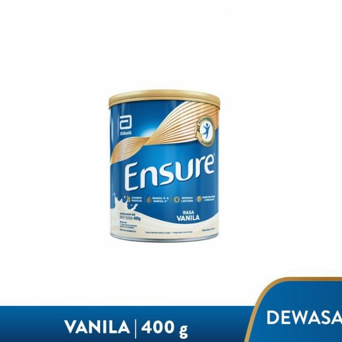 

[ COD ] ENSURE VANILA 400 G SUSU NUTRISI DEWASA LANSIA RENDAH LAKTOSA