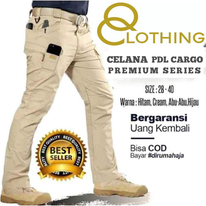 Celana Panjang Tactical Cargo Premium