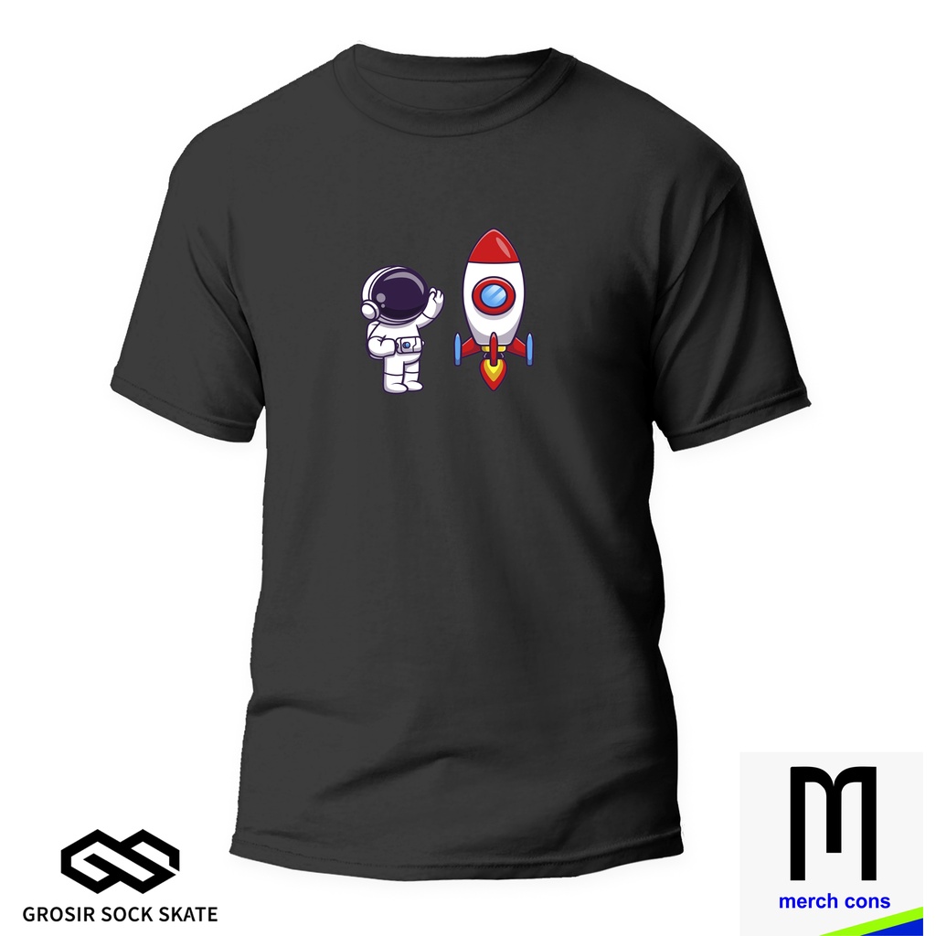 TSHIRT MERCH CONS - ASTRONOUT BLACK 5