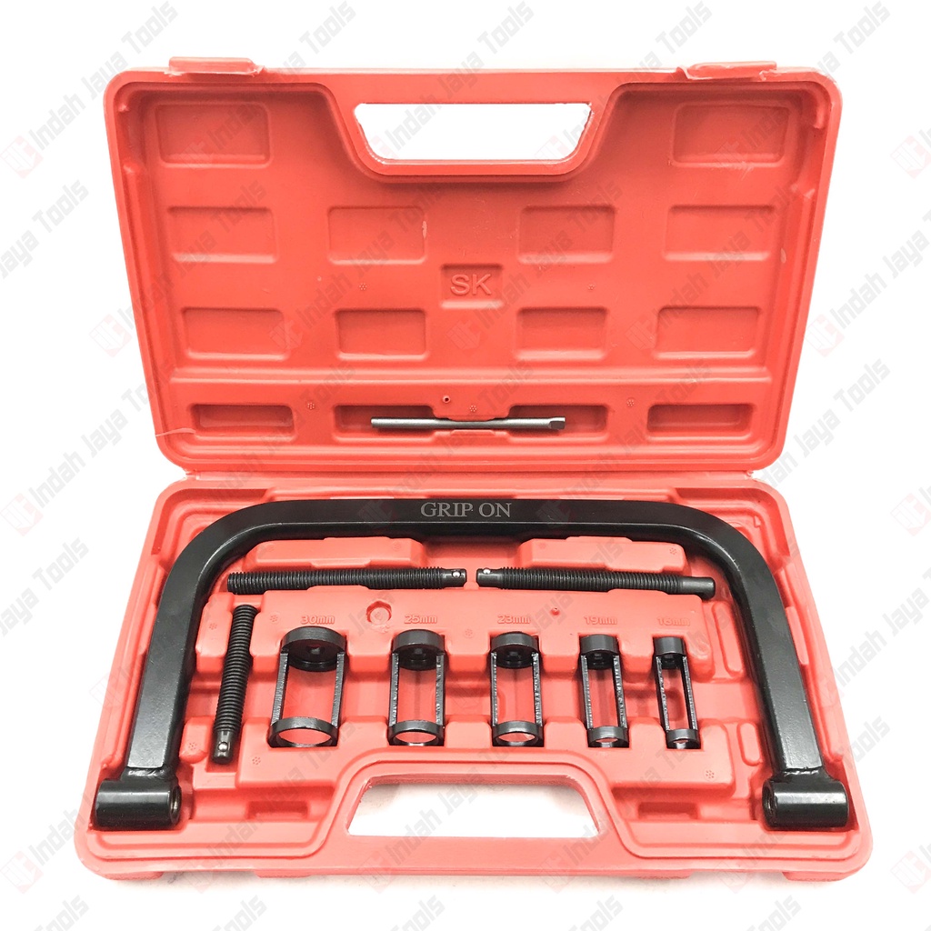 GRIP ON 18-181 Valve Spring Compressor Set 10 Pcs - Treker Klep Set