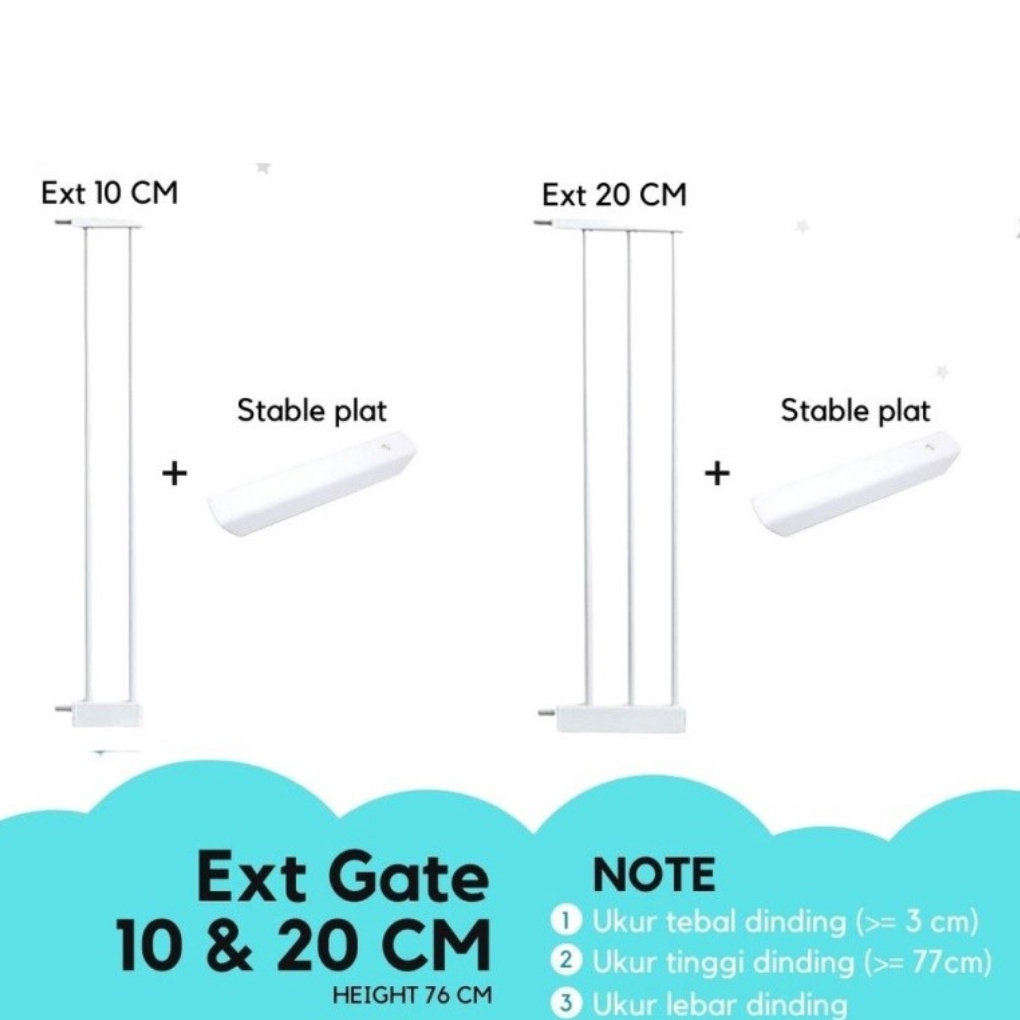 Baby Safety Gate Pressure Pintu Pagar Pengaman Pembatas Bayi Anak Tangga Dapur Kamar Mandi Safe HIGH QUALITY