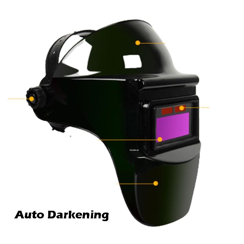 Helm Las TaffGUARD Auto Dark Kedok Topeng Las Otomatis Autodark Solar Auto Darkening Welding Helmet Autodarkening