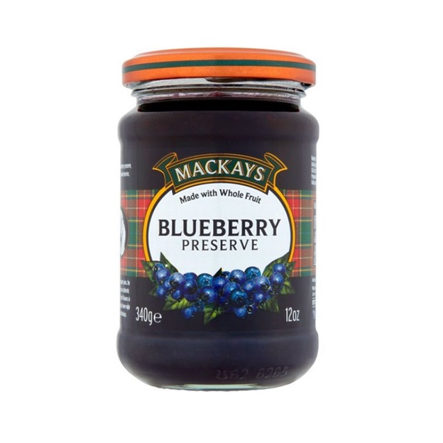 

Mackays Selai Blueberry 340 gr