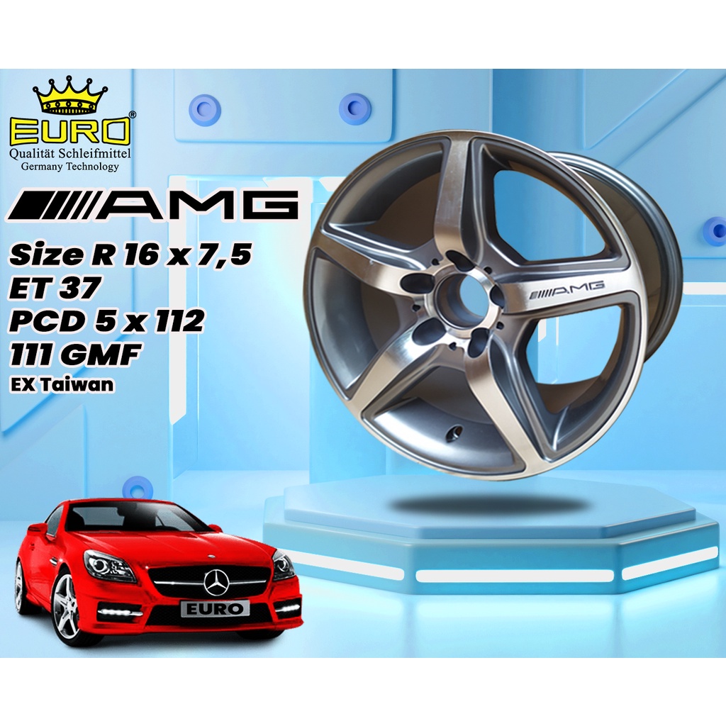 velg mobil Rep. AMG R16x7,5 ET 37 utk Mercedes W204, W212, [ 4 PCS ]