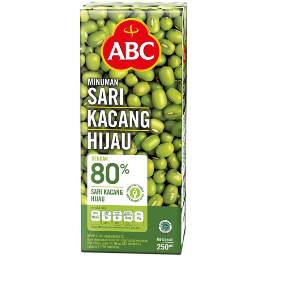 

ARTIi7I2--ABC Minuman Sari Kacang Hijau 250 ml - Multi Pack 4 pcs