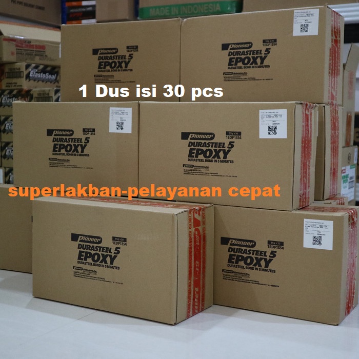 Lem Knalpot Motor Bocor Durasteel Lem Perekat Besi Lem 5 Menit Tahan Air Tahan Panas 300C Serbaguna - Super Lakban