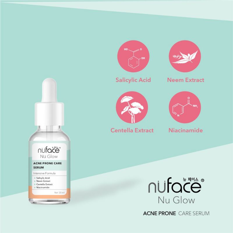 NUFACE NU GLOW LIQUID ACNEPRONE CARE SERUM