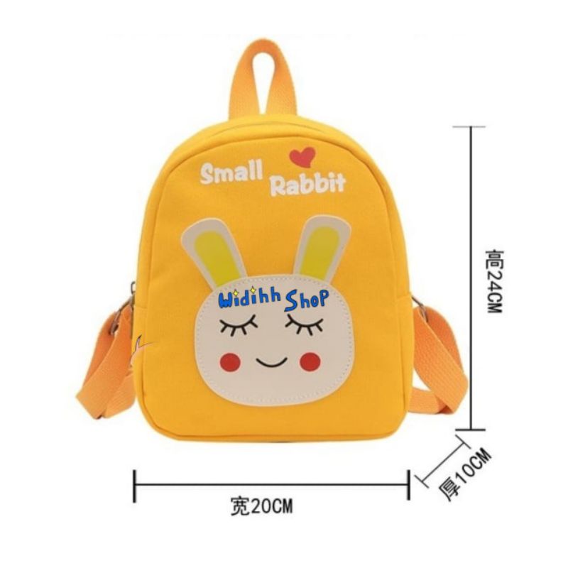 Tas Rabbit Anak / Backpack Animal / Tas Motif Kelinci / Ransel Lucu Anak / Tas Rabbit Import