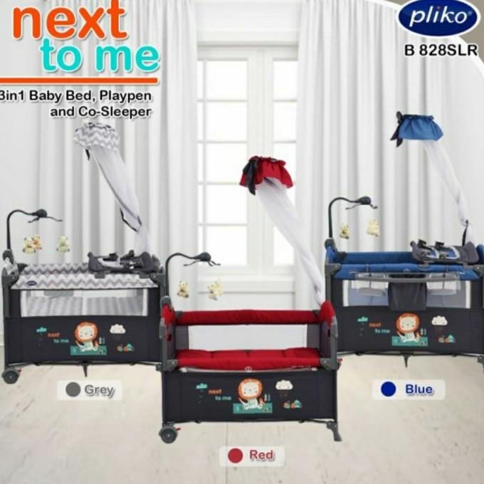 Baby Box Pliko B 828 Lr Tempat Tidur Bayi Pliko