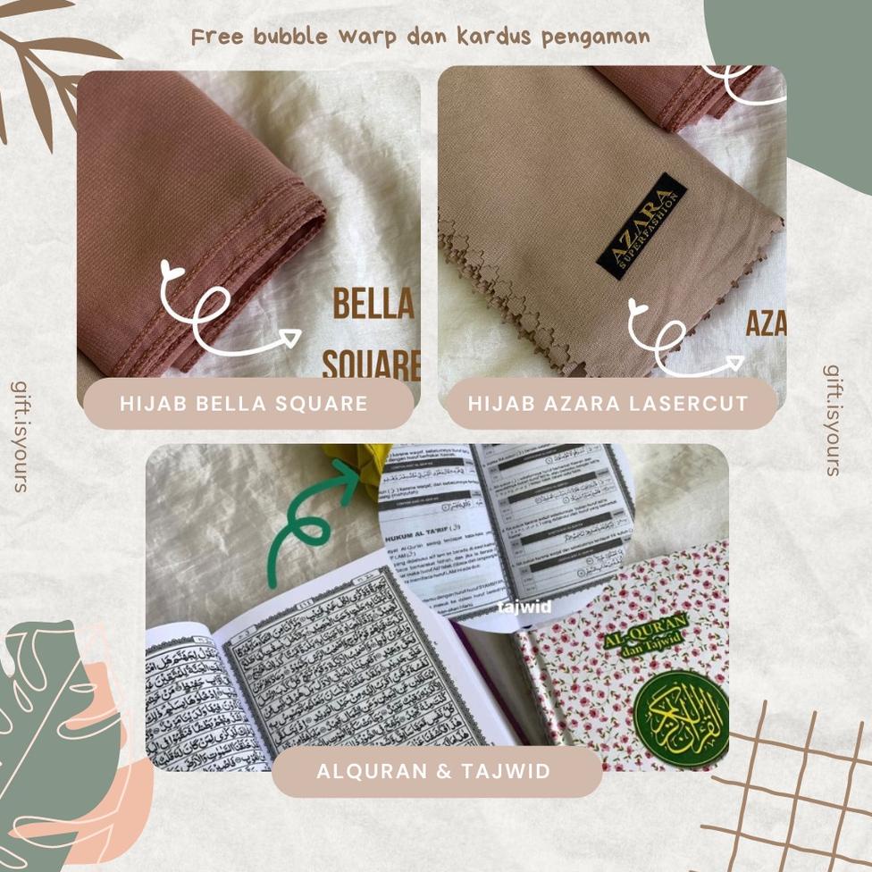 

Stok terbatas!.. Hampers /Gift box /Kotak Hadiah / Kado Murah Muslimah Cewe Alquran A6 Hijab untuk Ulang Tahun, Graduation, Wedding, Enggagement, Sempro, Semhas Murah Ready Stock 57