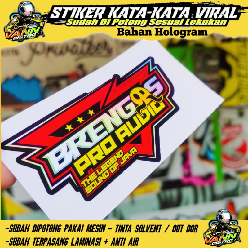 stiker brengos pro audio