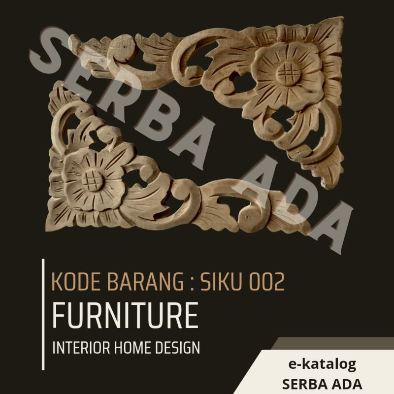 Ukiran Kayu Siku 002