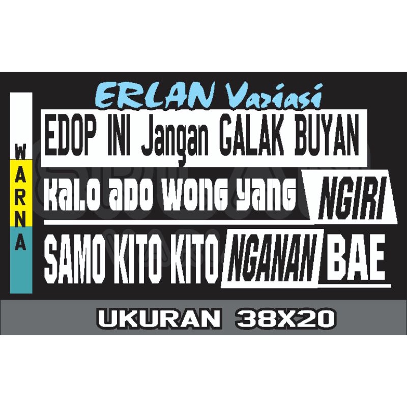 Cutting Stiker kata2