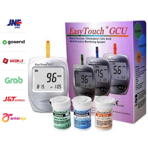 EasyTouch GCU (Tes Gula Darah, Tes Kolesterol, Tes Asam Urat)