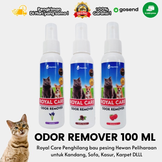 Penghilang Bau Pesing Hewan Royal Care Aroma Lavender 100 ML