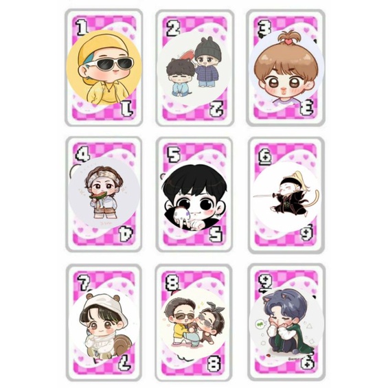 Custom Kartu Uno BC WCB (Booked by Sher)