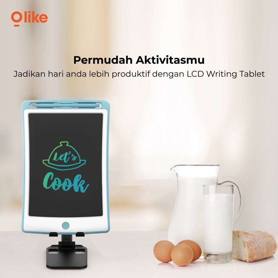 OLIKE LCD Drawing Board - Papan Tulis Gambar Anak GARANSI RESMI