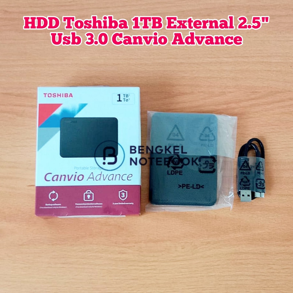 HDD Toshiba 1TB External 2.5&quot; usb3.0 Canvio Advance