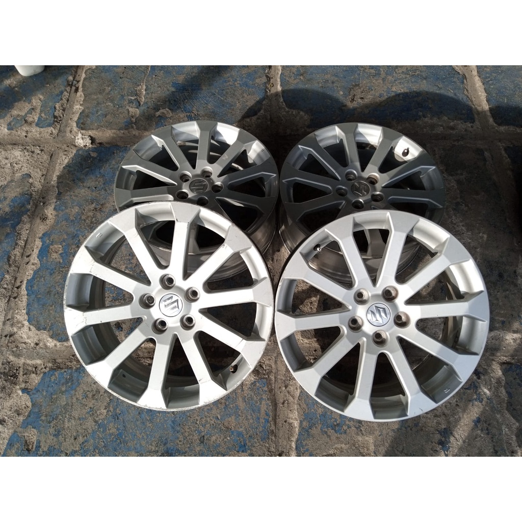 velg bekas oem copotan ring 18x7 lubang 5x114 seken second geratis ongkir sampe rumah