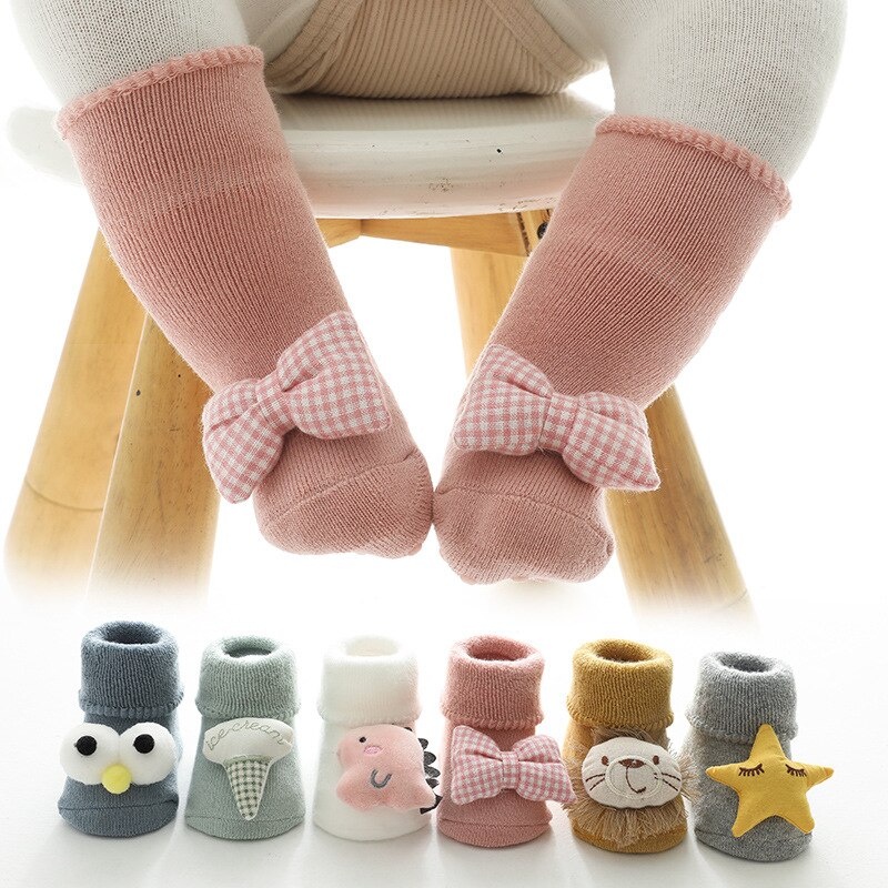 READY!!! kaos kaki baby unisex usia 0-3 tahun import premium /kaos kaki 3D karakter keren anak laki laki dan perempuan ala korea / brownieground