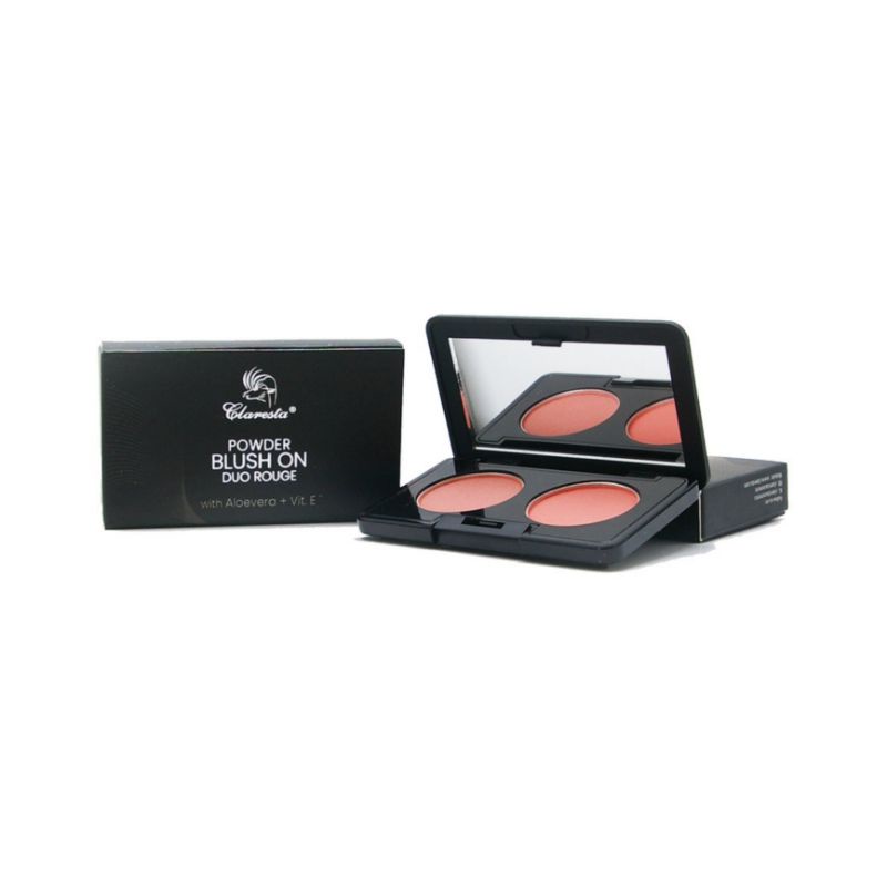 CLARESTA Powder Blush On Duo Rouge 5.5g