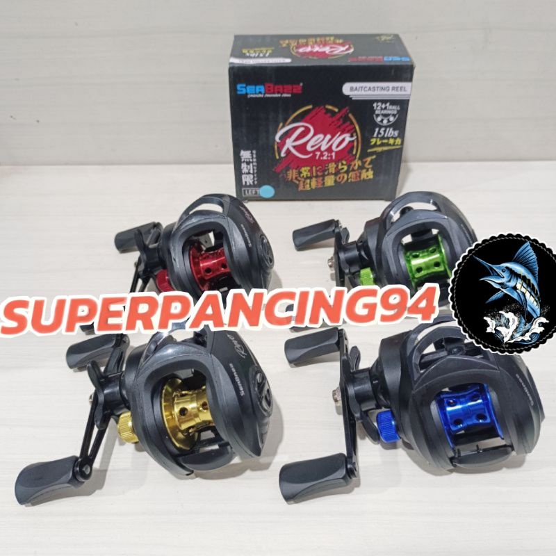 Reel BC Seabazz Revo (Handle Kiri)