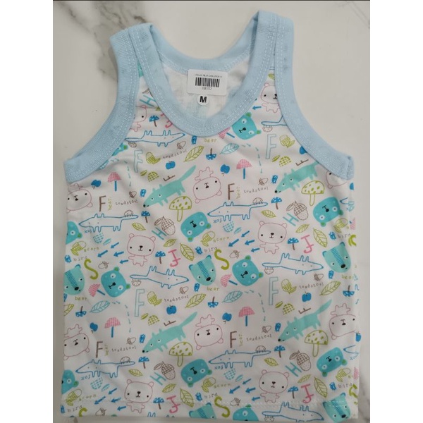 Singlet Mega Sablon / Singlet Bayi / Pakaian Dalam Anak