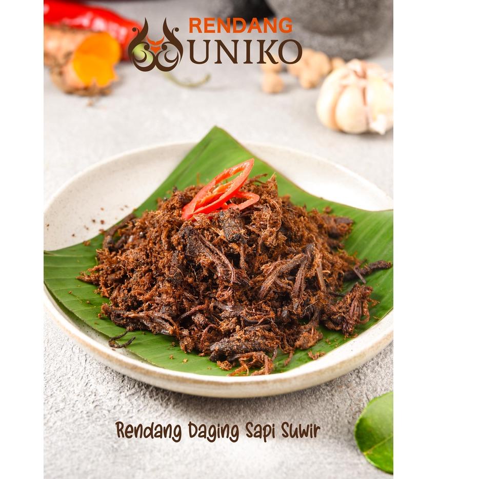 

Stock baru--Rendang Daging Sapi Suwir Asli Padang Kemasan Ekonomis 125gram.