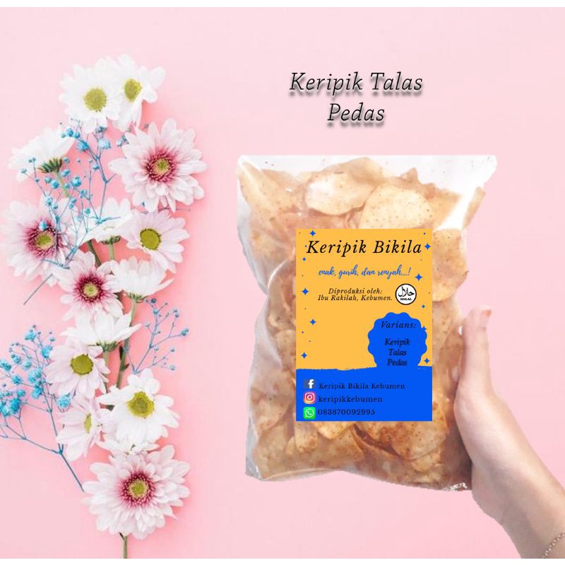 

Keripik Talas Pedas