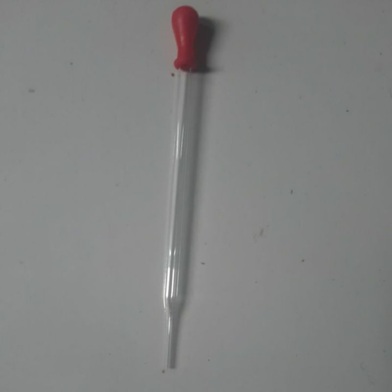 Pipet kaca p y r e x tebal 1mm diameter 7mm panjang 15cm isi 100/box