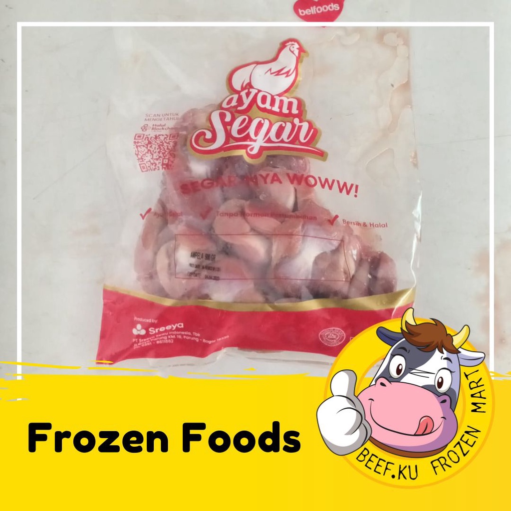 

CP - Ampela Ayam 1KG Frozen Food Halal & Higenis