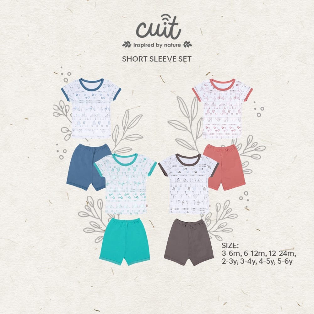 Cuit Kimmy Monie Baby Stelan Baju Pendek Kancing Depan ( CT-SMBS-L )