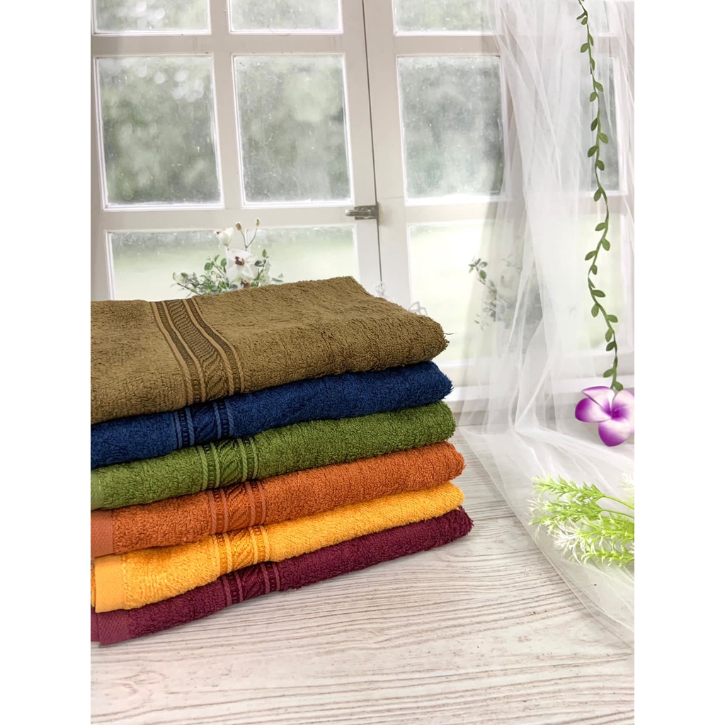 RC HANDUK SHAPPELY Handuk Mandi 50x100cm/ handuk travel/ handuk polos by Terry palmer