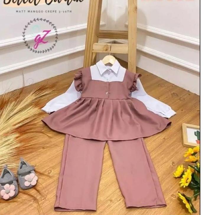 Trendy  ONE SET ANAK SHAKILA COMBINASI .. .. .. ..
