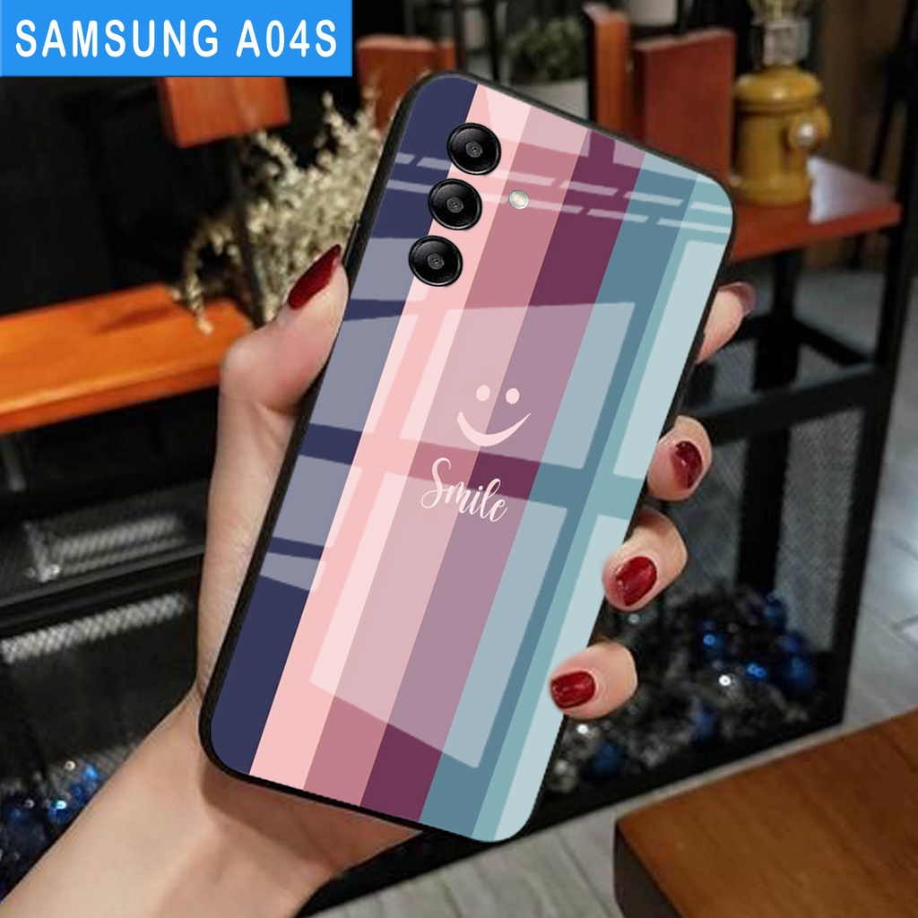 [A84] Softcase Kaca Samsung A04S /Casing Handphone Samsung A04S/ Case Hp Samsung A04S
