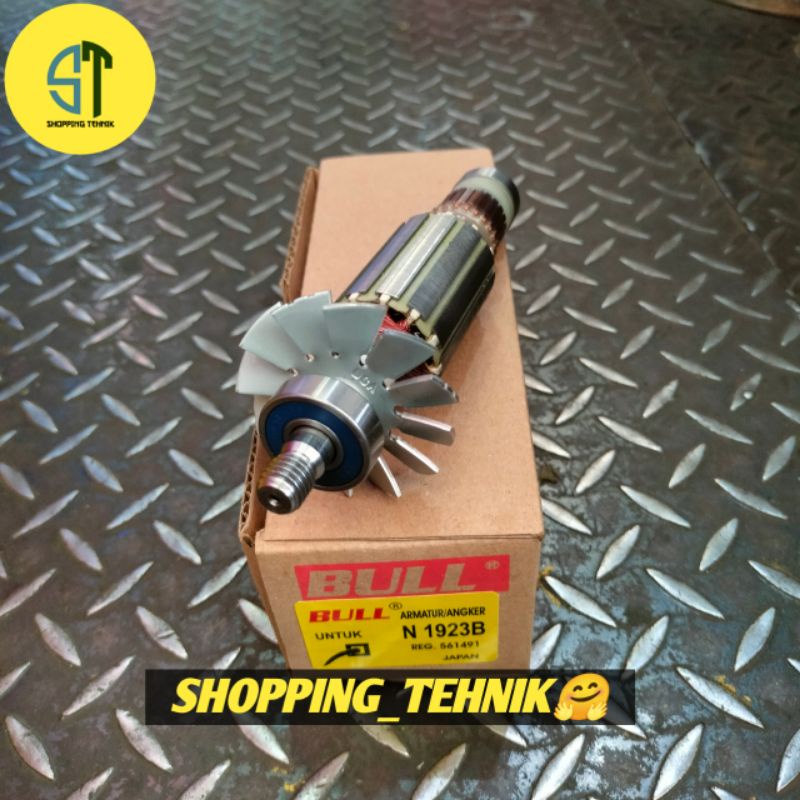 ARMATURE ANGKER BULL 9523B 9523 B FOR MESIN GERINDA MAKITA