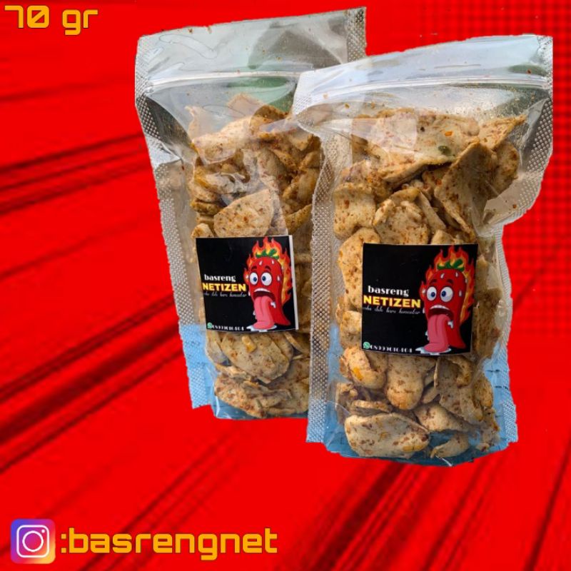 

BASRENG PEDAS DAUN JERUK 70 gr
